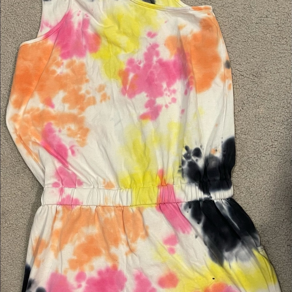 DKNY Shorts jumper romper - tie dye
